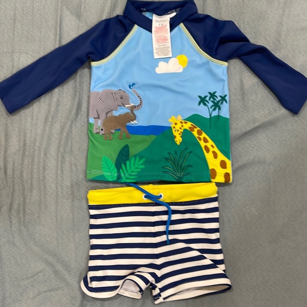 Boden rash guard 9-12 months